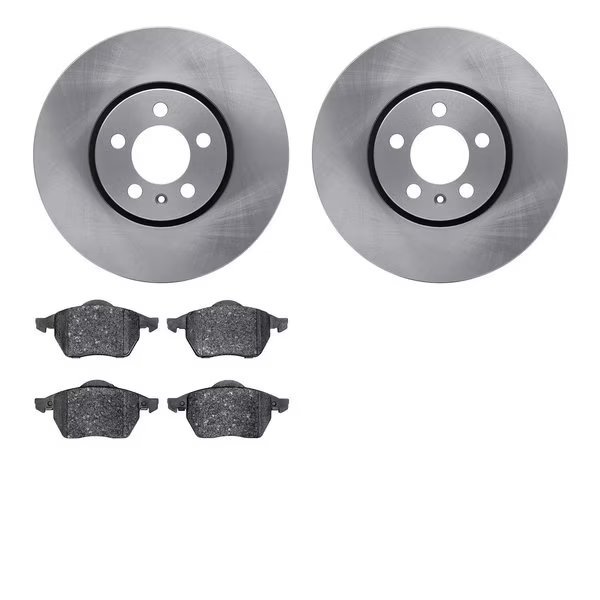 6302-74052, Rotors with 3000 Series Ceramic Brake Pads, Dynamic Friction Co, Mfr#: 6302-74052